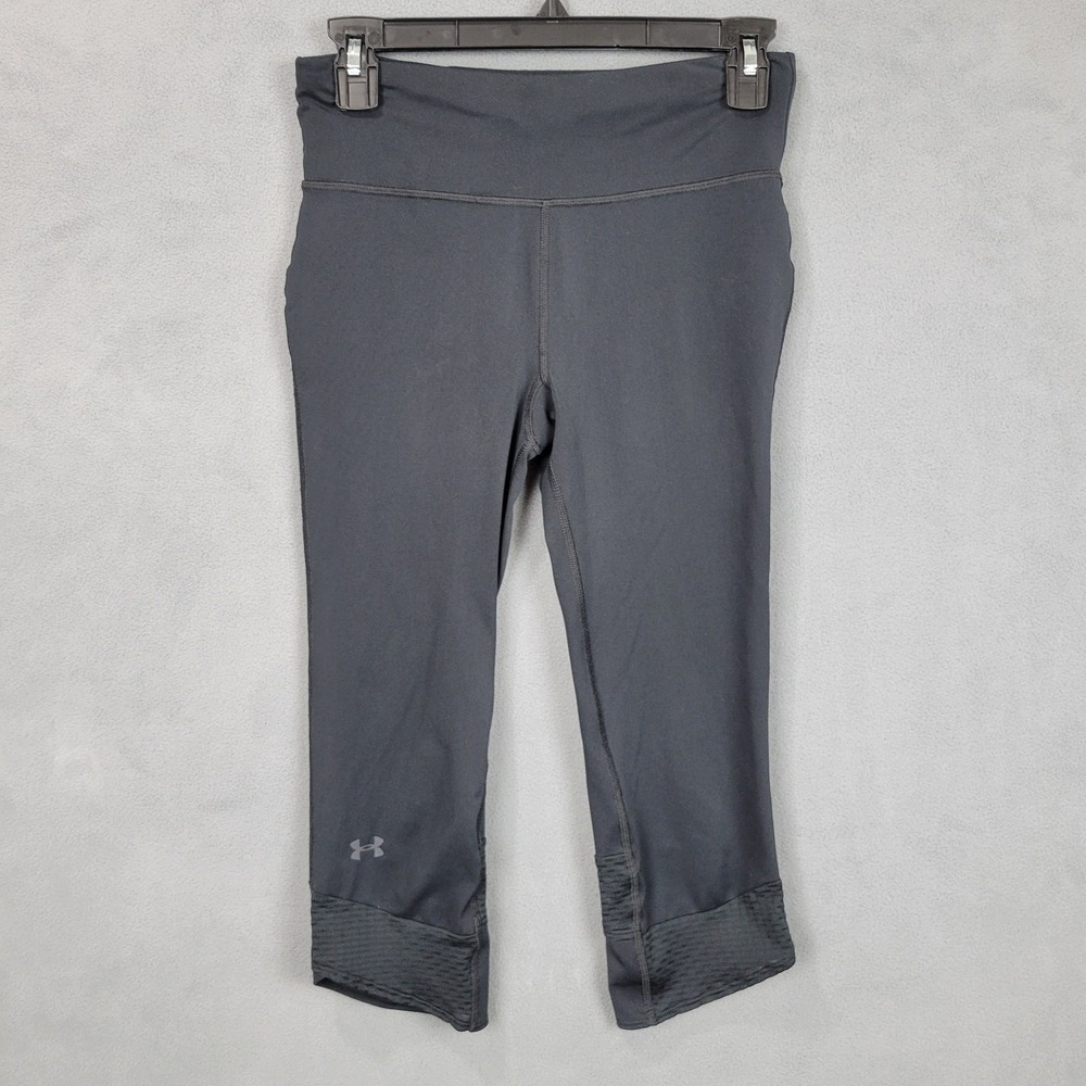 Under Armour Capris Womens Medium Compression Running‎ Crop Pants 1243045 SS2014